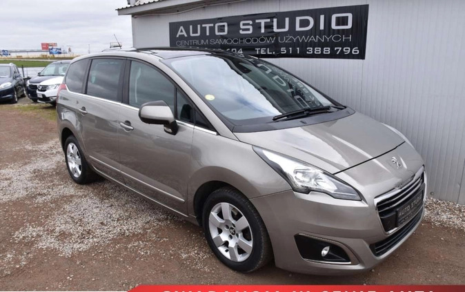 Peugeot 5008 cena 33950 przebieg: 266000, rok produkcji 2014 z Barwice małe 742